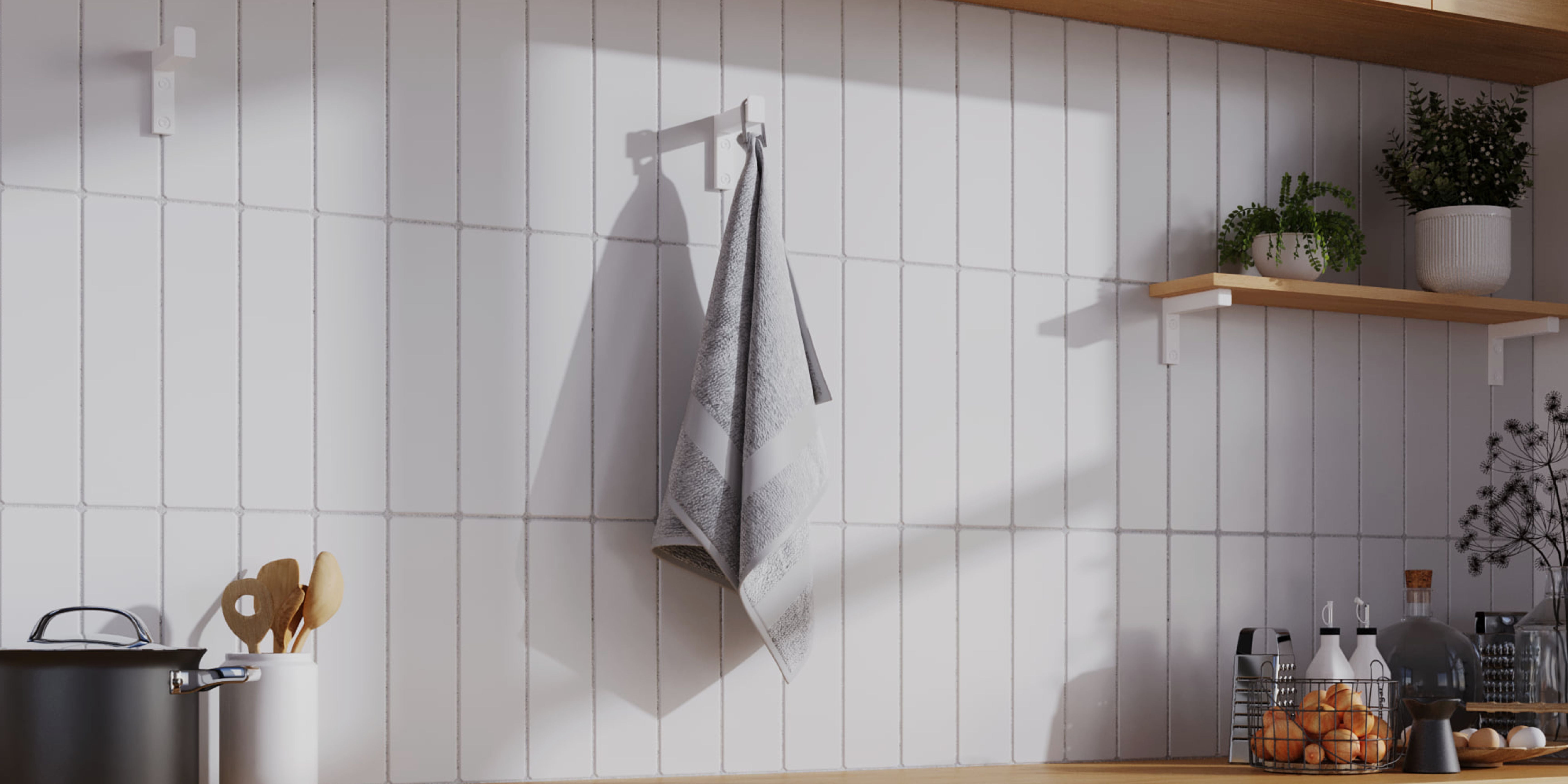 Frame hooks and hook rails