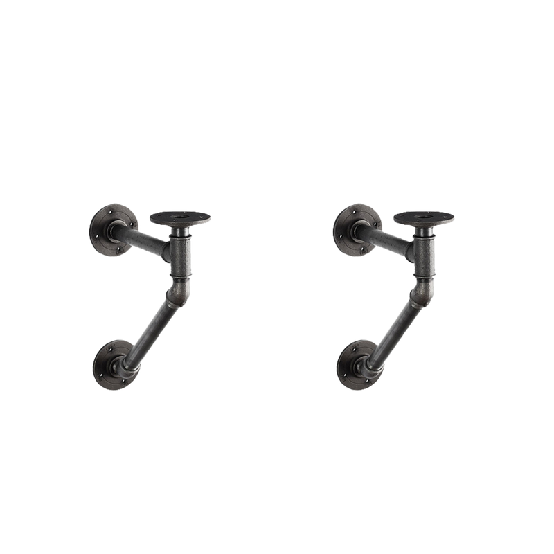 RackBuddy Wesley - Iron sturdy shelf brackets